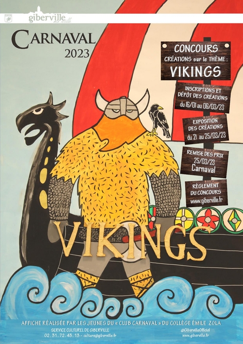 Affiche concours vikings s