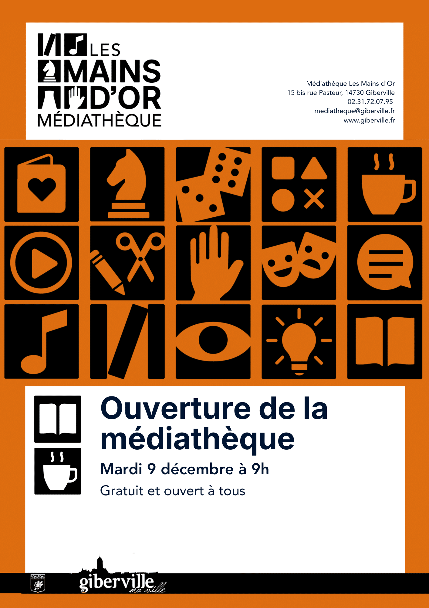 OUVERTURE MEDIATHEQUE