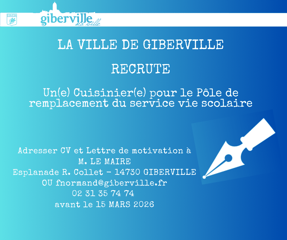 OFFRE EMPLOI CUISINIER E