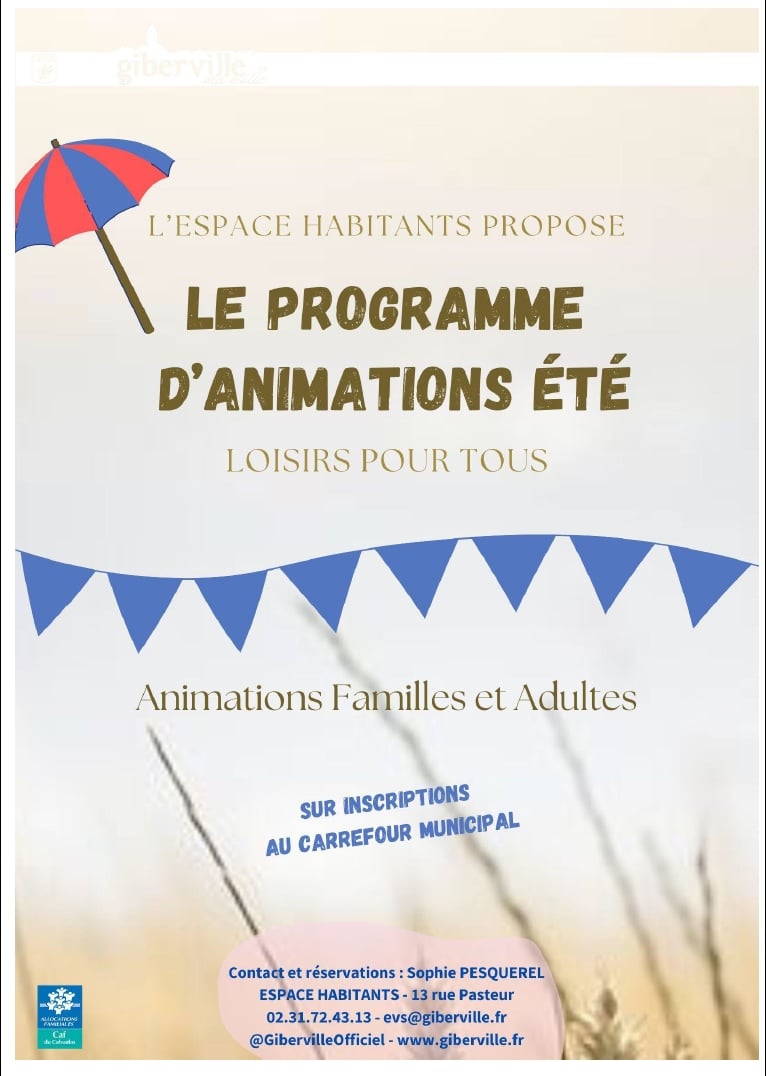 evs programme été
