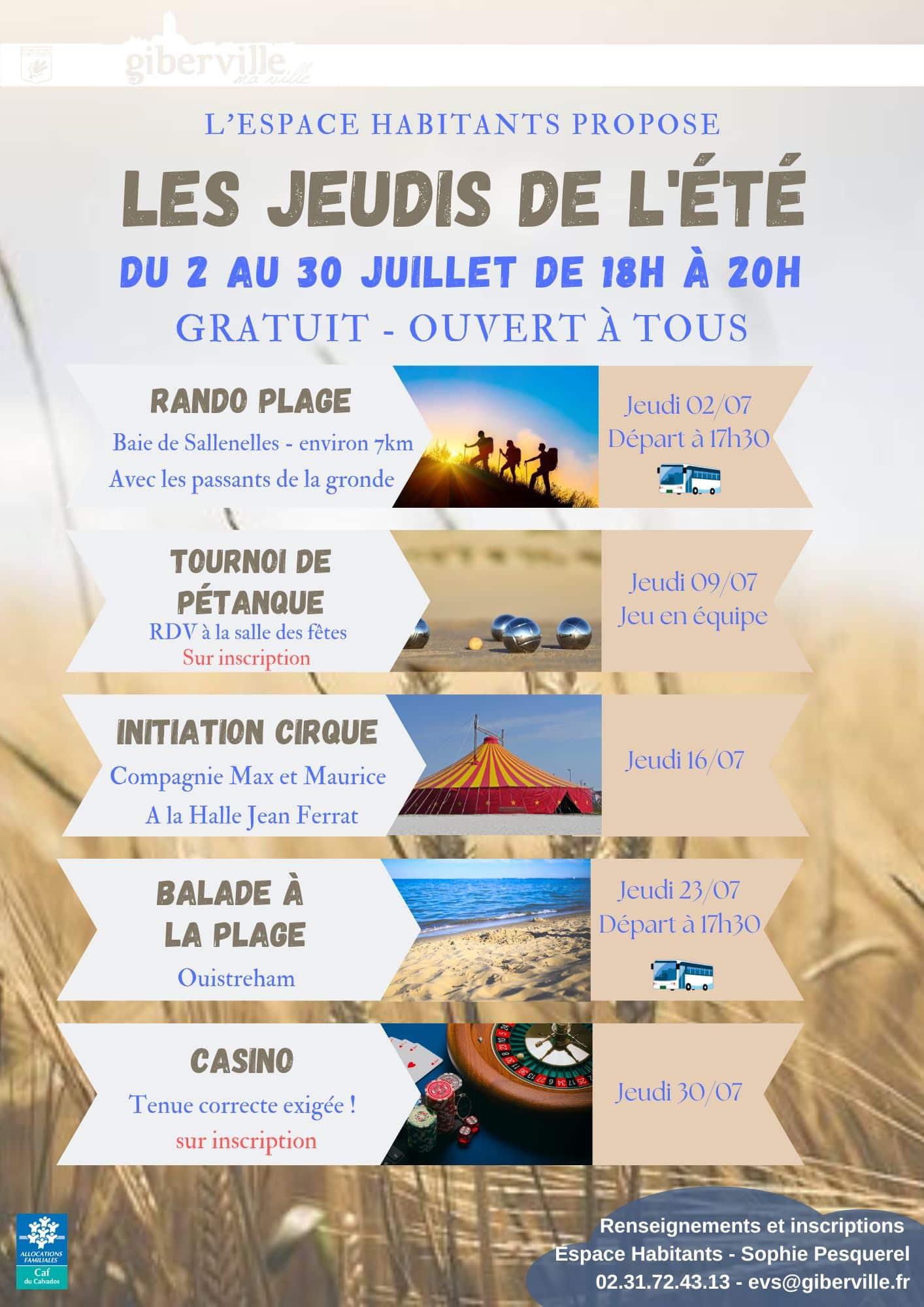Jeudis de l'été