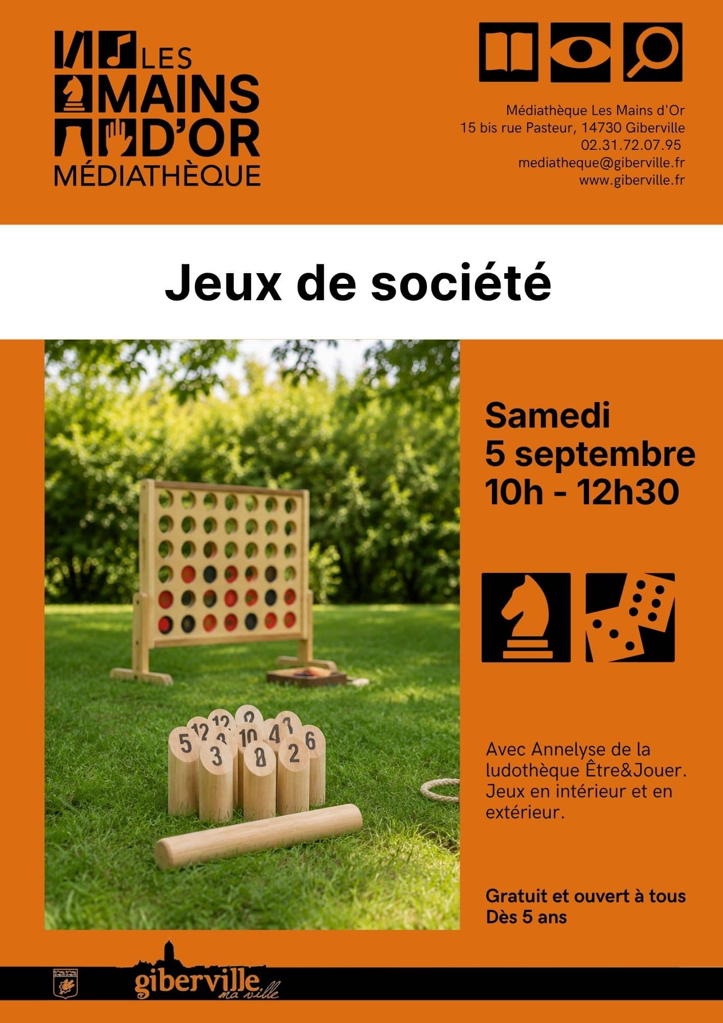 05 SEPTEMBRE Jeux de société 05.09.2026