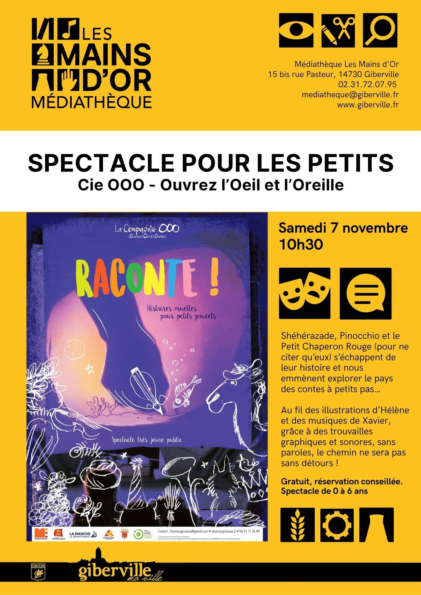 7 novembre RACONTE Compagnie OOO
