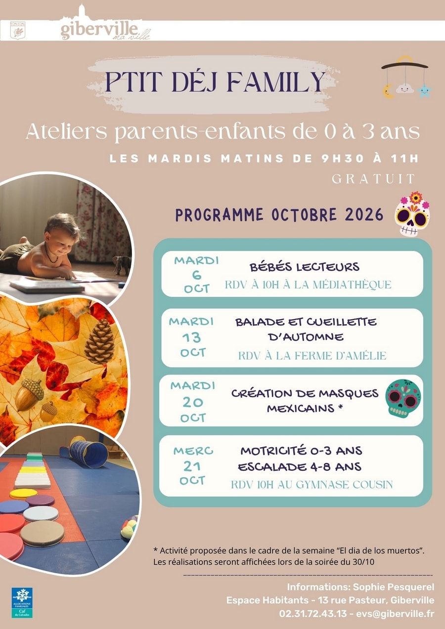 fac PTIT DEJ FAMILY octobre 2026